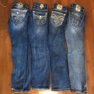 Men’s rock revival jeans